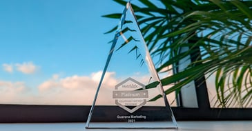 trophée Guarana Marketing partenaire HubSpot Platinum