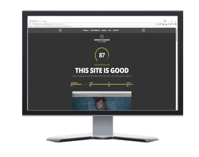 Votre site Web est-il performant? Testez-le avec le Website Grader!
